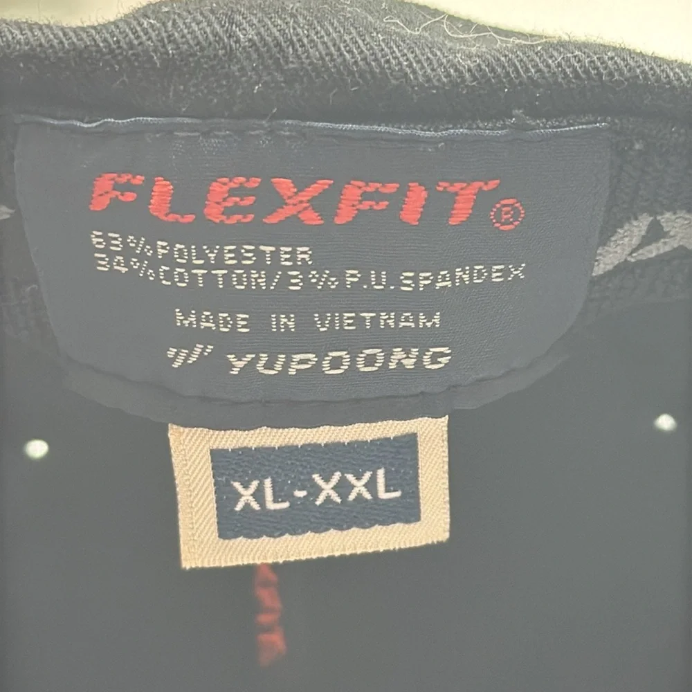 Flexfit Plain Black Baseball Cap L/XL HT7712F